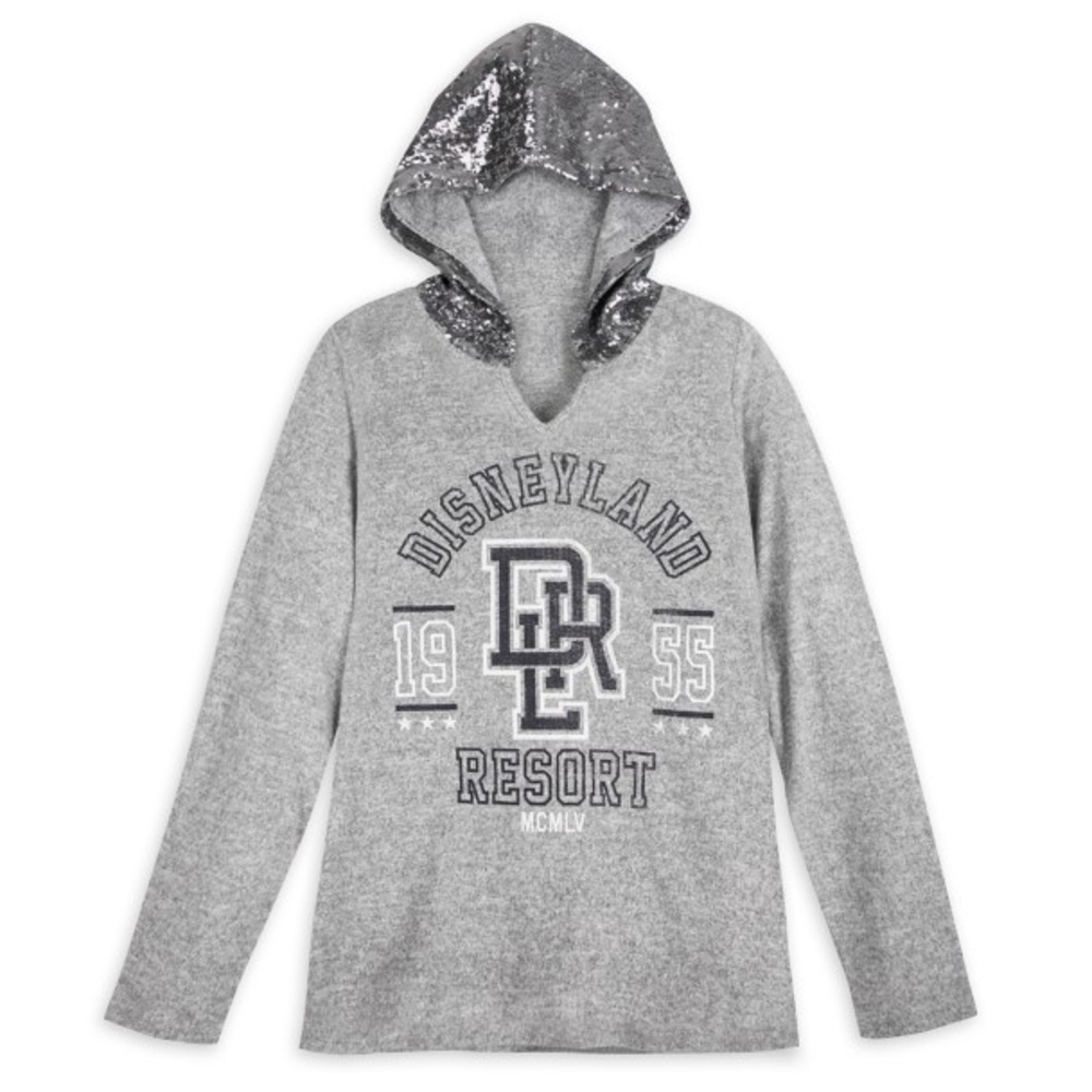 Disney Large Sequin Hooded Pullover